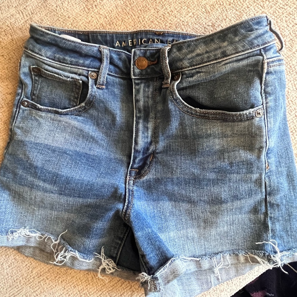 American eagle jean shorts